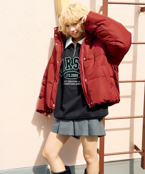 LOVETOXIC（ラブトキシック）の「【LTXC】【綿100％】裏起毛ハーフジップスウェット（スウェット・キッズ・ブラック/ホワイト系その他/グリーン・L:160cm/M:150cm/S:140cm/130cm）」の9枚目の写真