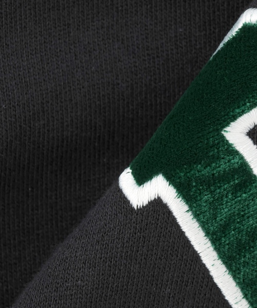 LOVETOXIC（ラブトキシック）の「【LTXC】【綿100％】裏起毛ハーフジップスウェット（スウェット・キッズ・ブラック/ホワイト系その他/グリーン・L:160cm/M:150cm/S:140cm/130cm）」の6枚目の写真