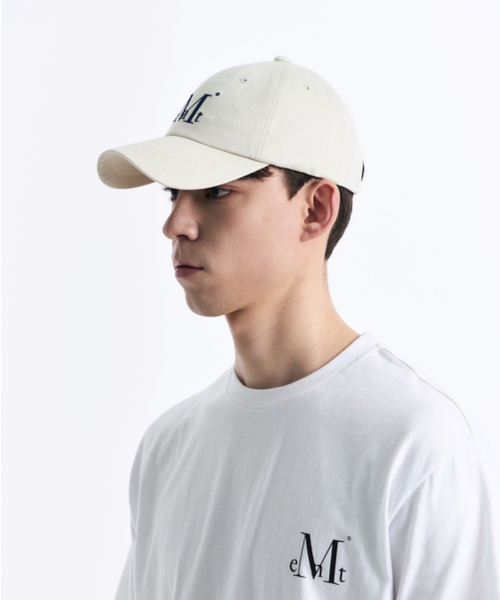 MUCENT(ムセント)の「シグネチャーボールキャップ(クリーム)(キャップ・レディース・Cream・FREE)」の4枚目の写真