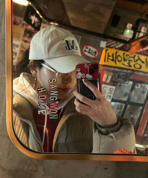 MUCENT(ムセント)の「シグネチャーボールキャップ(クリーム)(キャップ・レディース・Cream・FREE)」の6枚目の写真