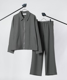 RAGEBLUE（レイジブルー）の「【SET UP】ジップブルゾン/ワイドパンツ（セットアップ）」