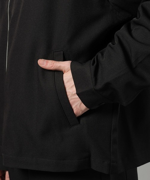 RAGEBLUE（レイジブルー）の「【SET UP】ジップブルゾン/ワイドパンツ（セットアップ・メンズ・ブラック/ダークグレー/ダークブラウン・LARGE/MEDIUM）」の21枚目の写真