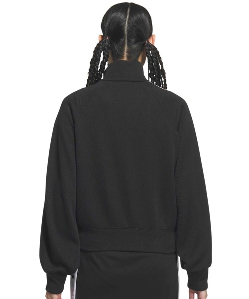 adidas(アディダス)の「adidas KNIT BALOON TRACK TOP / アディダス ニット バルーン トラックトップ(ジャージ・レディース・ブラック・L/M/S)」の9枚目の写真