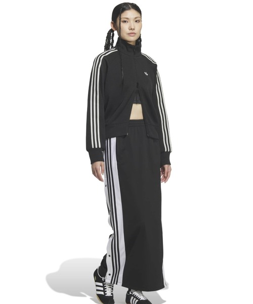 adidas(アディダス)の「adidas KNIT BALOON TRACK TOP / アディダス ニット バルーン トラックトップ(ジャージ・レディース・ブラック・L/M/S)」の10枚目の写真