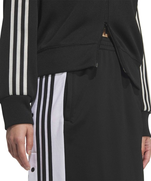 adidas(アディダス)の「adidas KNIT BALOON TRACK TOP / アディダス ニット バルーン トラックトップ(ジャージ・レディース・ブラック・L/M/S)」の5枚目の写真
