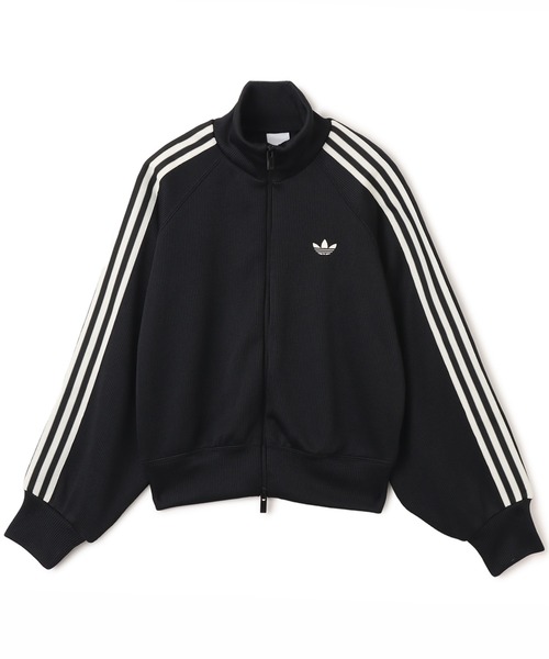 adidas(アディダス)の「adidas KNIT BALOON TRACK TOP / アディダス ニット バルーン トラックトップ(ジャージ・レディース・ブラック・L/M/S)」の4枚目の写真