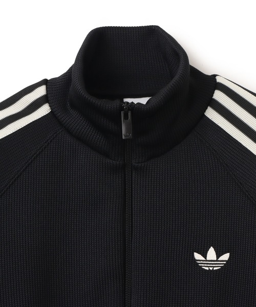 adidas(アディダス)の「adidas KNIT BALOON TRACK TOP / アディダス ニット バルーン トラックトップ(ジャージ・レディース・ブラック・L/M/S)」の3枚目の写真
