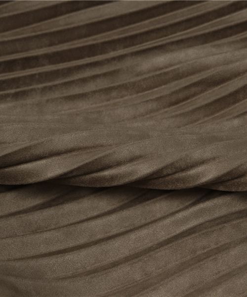 ELFORBR（エルフォーブル）の「フェイクスエードプリーツスカートⅡ（スカート・レディース・ブラウン/ベージュ/ターコイズブルー/サックスブルー・38/36）」の12枚目の写真