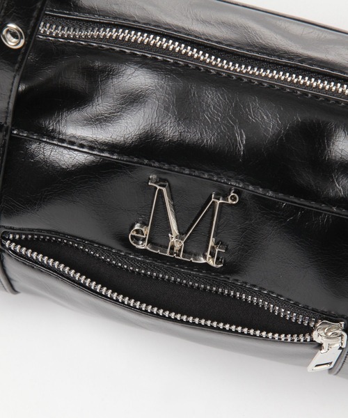 MUCENT（ムセント）の「【UNISEX】MUCENT／NOXメタルロゴショルダーバッグ（ショルダーバッグ・レディース・ブラック・FREE）」の10枚目の写真