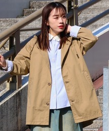 KRIFF MAYER Lady's Collection（クリフメイヤーレディースコレクション）の「ミディアム丈フードトレンチコート（トレンチコート）」