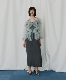 ブロッサムフリルドレス / blossom frill dress（ドレス）｜ANDRESD