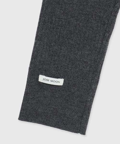 JOSE MOON（ジョゼムーン）の「FORMULE KNIT MINI SKIRT/フォーマルニットミニスカート（スカート・レディース・グレー/ブラック・FREE）」の15枚目の写真