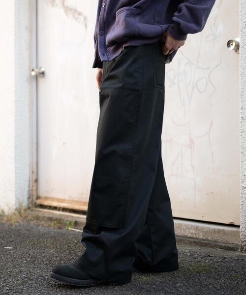 RED KAP(レッドキャップ)の「∴WEGO/別注RED KAPダブルニーチノパンツ(チノパンツ・メンズ・ベージュ/ブラック・MEDIUM/LARGE)」の11枚目の写真