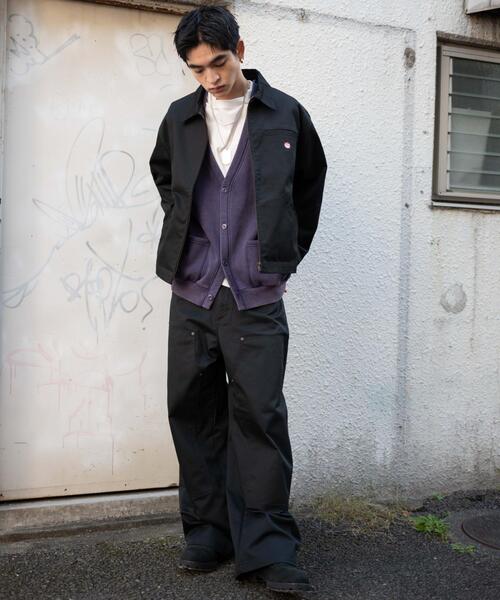 RED KAP(レッドキャップ)の「∴WEGO/別注RED KAPダブルニーチノパンツ(チノパンツ・メンズ・ベージュ/ブラック・MEDIUM/LARGE)」の16枚目の写真