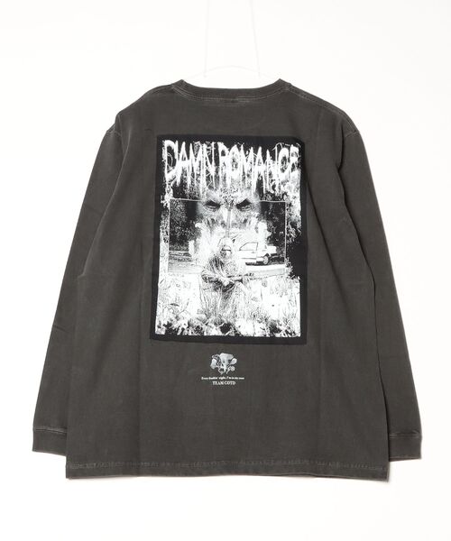Children of the discordance(チルドレン オブ ザ ディスコ-ダンス)の「Children of the discordance / DAMN ROMANCE PATCH LS TEE / COTDCS-011(Tシャツ/カットソー・メンズ・ブラック・2/3)」の2枚目の写真