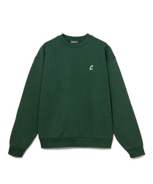 Chocolate Jesus (チョコレートジーザス )の「C LOGO CREWNECK(スウェット・メンズ・グリーン/ブラウン/イエロー/アッシュ/ブラック・XX-LARGE/X-LARGE/LARGE/MEDIUM/SMALL)」の4枚目の写真