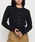 LAGUA GEM�i���O�A�W�F���j�́uCROPPED HOODIE KNIT �J�[�f�B�K���i�J�[�f�B�K��/�{�����j�v�b�u���b�N