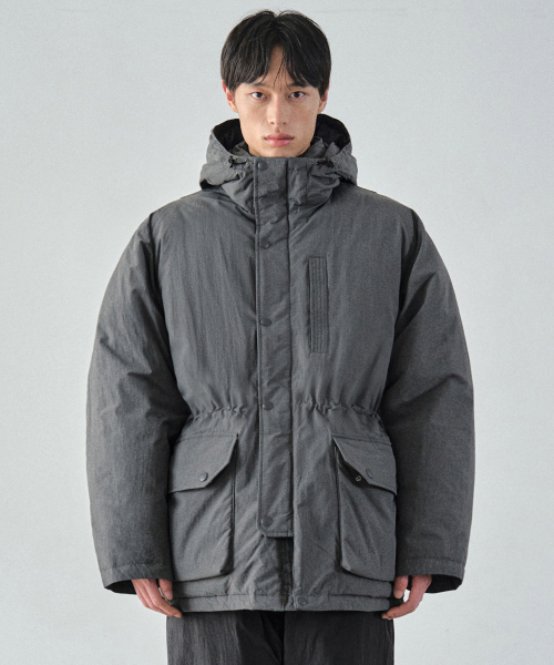 COSTUME O’CLOCK(コスチュームオクロック)の「フードパーカー ダークグレー COOSJP049DGRAY(ダウンジャケット/コート・メンズ・その他・MEDIUM/LARGE)」の1枚目の写真