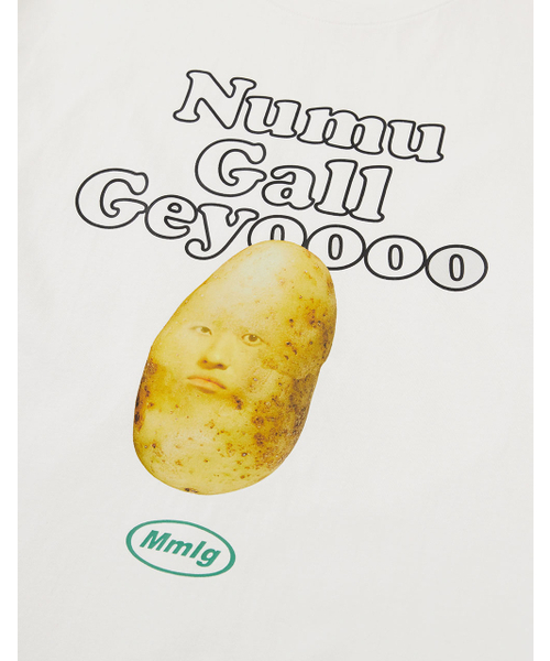 MMLG（エムエムエルジー）の「[Mmlg MMMN] POTATO HF-T (EVERY WHITE)（Tシャツ/カットソー・レディース・その他・SMALL/MEDIUM/LARGE/X-LARGE）」の2枚目の写真