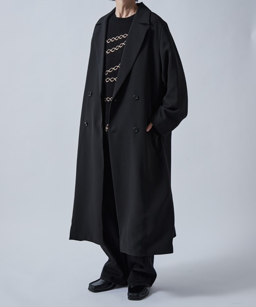 Lui's（ルイス）の「チェーン柄ジャガードPO（ニット/セーター・メンズ・グレー/ブラック/ホワイト・S/M）」の22枚目の写真