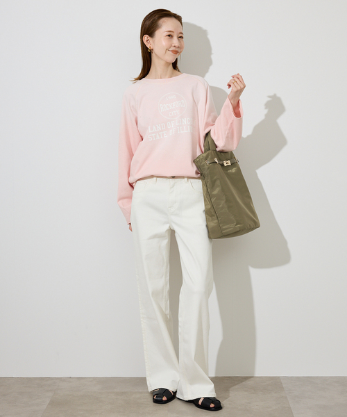 SLOBE IENA（スローブイエナ）の「SLOBE パッファートートバッグ（トートバッグ・レディース・カーキ/ブラック・FREE）」の12枚目の写真