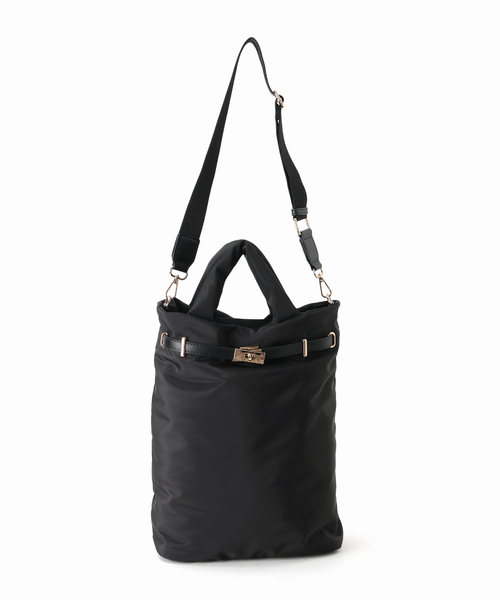 SLOBE IENA（スローブイエナ）の「SLOBE パッファートートバッグ（トートバッグ・レディース・カーキ/ブラック・FREE）」の13枚目の写真