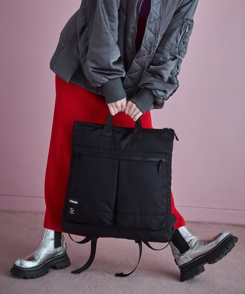 RAMIDUS×OMMO 3WAY SQUARE BAG（バックパック/リュック）｜OMMO