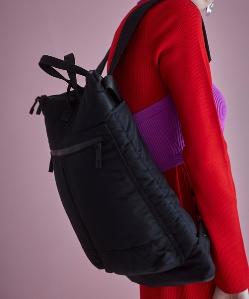 RAMIDUS(ラミダス)の「【RAMIDUS×OMMO】3WAY SQUARE BAG(バックパック/リュック・レディース・ブルー/カーキ/ブラック・F)」の18枚目の写真
