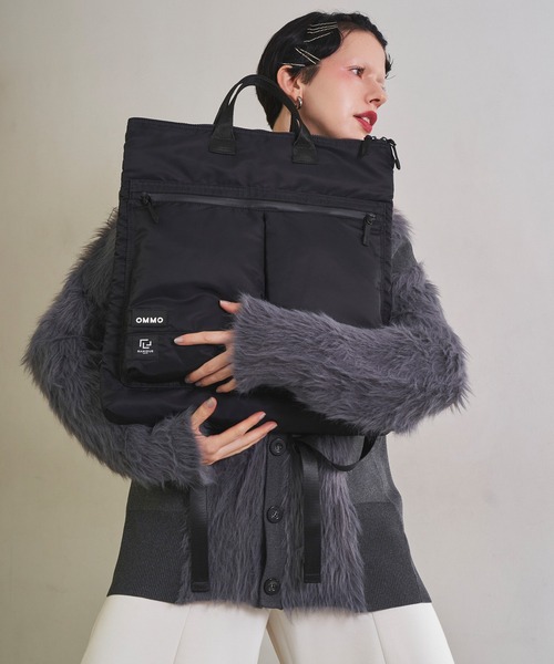 RAMIDUS×OMMO 3WAY SQUARE BAG（バックパック/リュック）｜OMMO