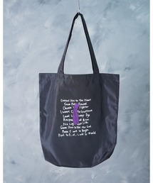 Graphic Tote Bag / グラフィック 猫 ワンポイント イラスト プリント トートバッグ