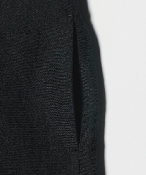 BEAUTY&YOUTH UNITED ARROWS(ビューティーアンドユースユナイテッドアローズ)の「スリーク ウール リネン 1プリーツ トラウザー セットアップ対応(スラックス・メンズ・ブラック・S/M/L/XL)」の13枚目の写真