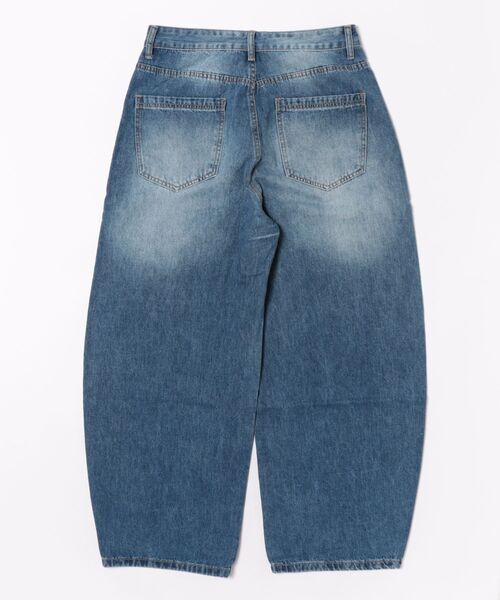 REBALANCE(リバランス)の「ワイドレッグウォッシュジーンズ(デニムパンツ・メンズ・A/B・LARGE/MEDIUM)」の4枚目の写真
