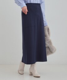 SHOO・LA・RUE | 【セットアップ可/S-LL/なめらかタッチ】ベイカーナロースカート(スカート)
