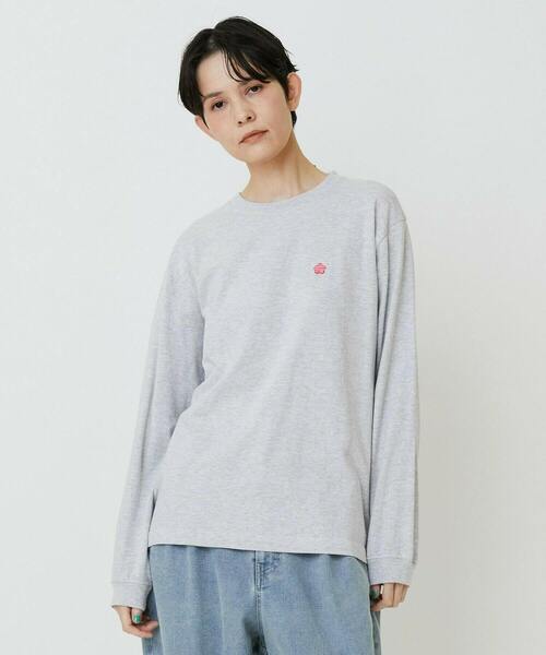 FRAPBOIS PARK(フラボアパーク)の「パーキーL/S T(Tシャツ/カットソー・レディース・グリーン/ブラック/グレー・1/2)」の3枚目の写真