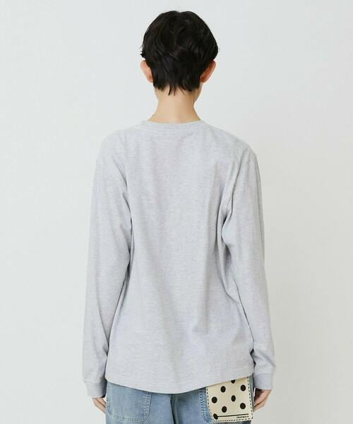 FRAPBOIS PARK(フラボアパーク)の「パーキーL/S T(Tシャツ/カットソー・レディース・グリーン/ブラック/グレー・1/2)」の5枚目の写真