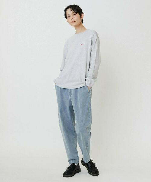 FRAPBOIS PARK(フラボアパーク)の「パーキーL/S T(Tシャツ/カットソー・レディース・グリーン/ブラック/グレー・1/2)」の17枚目の写真