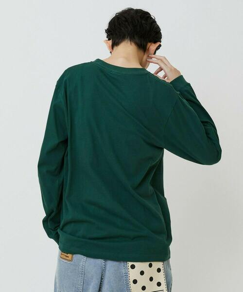 FRAPBOIS PARK(フラボアパーク)の「パーキーL/S T(Tシャツ/カットソー・レディース・グリーン/ブラック/グレー・1/2)」の20枚目の写真