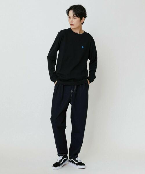 FRAPBOIS PARK(フラボアパーク)の「パーキーL/S T(Tシャツ/カットソー・レディース・グリーン/ブラック/グレー・1/2)」の15枚目の写真