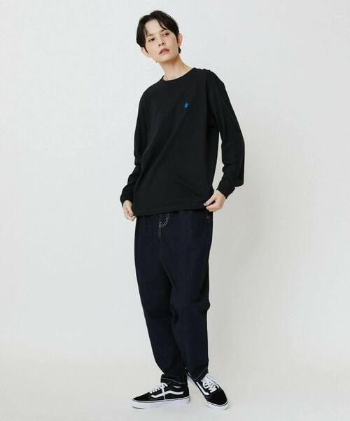 FRAPBOIS PARK(フラボアパーク)の「パーキーL/S T(Tシャツ/カットソー・レディース・グリーン/ブラック/グレー・1/2)」の16枚目の写真