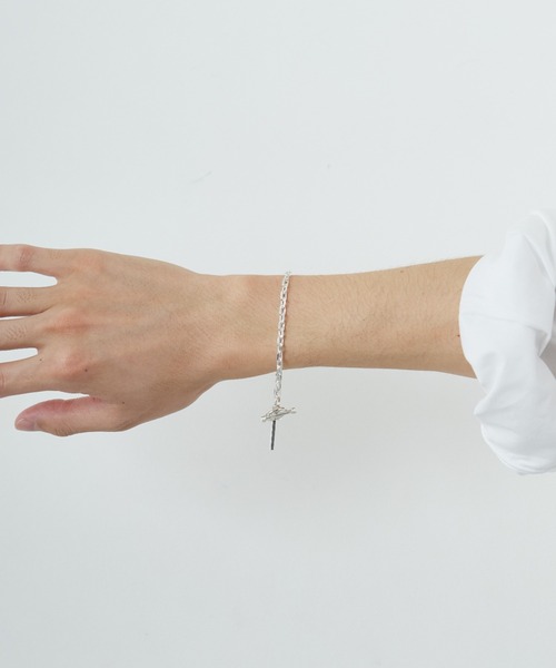 XOLO JEWELRY/ショロジュエリー] OVAL CUT LINK ブレスレット -4MM