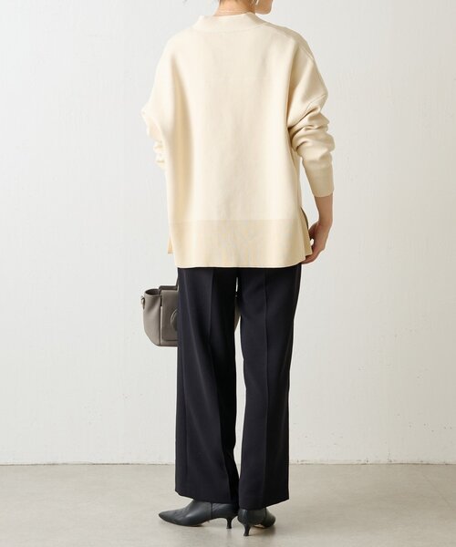 BEARDSLEY（ビアズリー）の「刺繍入りビッグカーディガン（カーディガン/ボレロ・レディース・アイボリー/ピンク/グリーン/ブラック・FREE）」の12枚目の写真