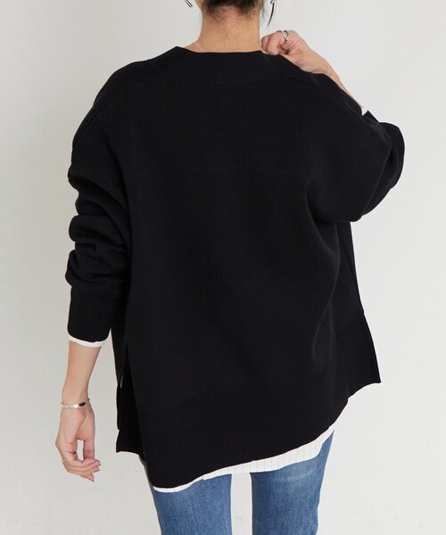 BEARDSLEY（ビアズリー）の「刺繍入りビッグカーディガン（カーディガン/ボレロ・レディース・アイボリー/ピンク/グリーン/ブラック・FREE）」の20枚目の写真