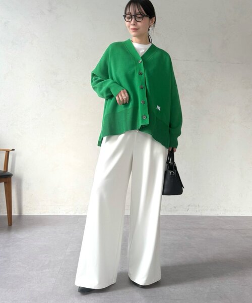 刺繍入りビッグカーディガン（カーディガン/ボレロ）｜BEARDSLEY