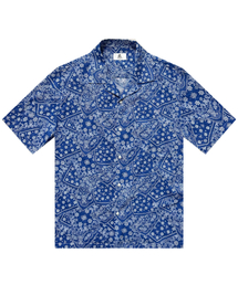 THESHIRTHOUSE（ザシャツハウス）の「ハワイアンシャツ コットン ペイズリー-ブルー（シャツ/ブラウス）」