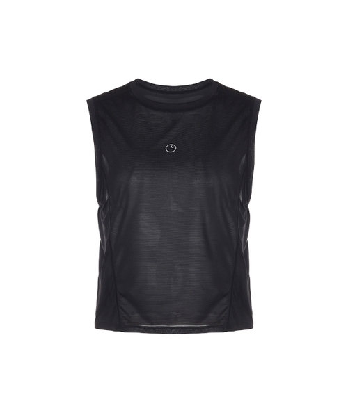 SHELL CORPORATION（シェルコーポレーション）の「ウルトラトレイルリフレクティブシングレット - 4カラー（Tシャツ/カットソー・レディース・ホワイト/ブラック/バイオレット/ミント・SMALL/MEDIUM）」の2枚目の写真