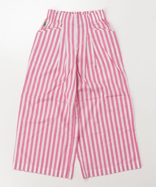 POLO RALPH LAUREN CHILDRENSWEAR（ポロ ラルフ ローレン チルドレンズウェア）の「ストライプド コットン ポプリン ワイドレッグ パンツ（その他パンツ・キッズ・マルチ・7/16/14/10）」の2枚目の写真