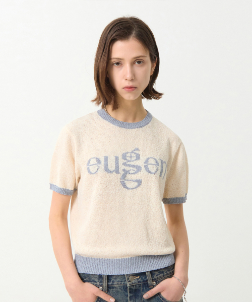 EUGGEN（ユジェン）の「ツートンブークルハーフニット_クリーム（ニット/セーター・レディース・その他・SMALL/MEDIUM）」の4枚目の写真