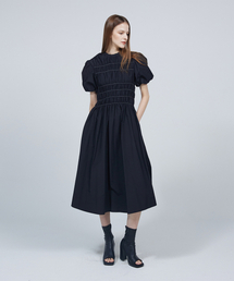 MMAM（ムアム）の「[ESSENTIAL] Puff smoking wrinkle dress（ワンピース）」