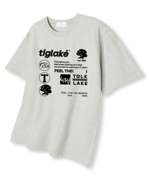 エレメンツオーバーサイズ半袖Tシャツオートミール