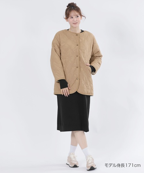 リバーシブル キルト ブルゾン（ブルゾン）｜MARY QUANT（マリー